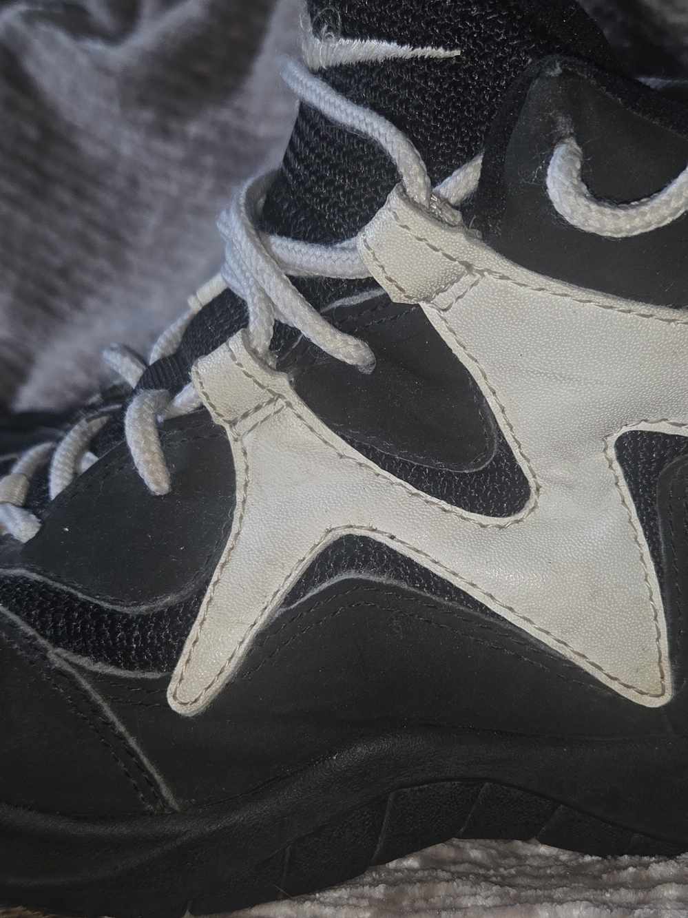 Women's Nike Air Vintage Black and White Sneakers